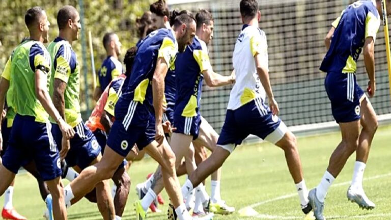 Fenerbahçe ara vermeden Sturm Graz ile oynayacağı rövanş maçının hazırlıklarına başladı