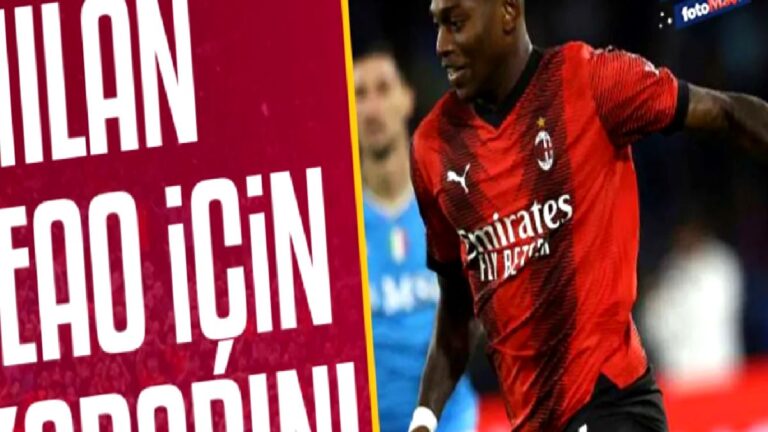 Milan, Rafael Leao için kararını verdi!