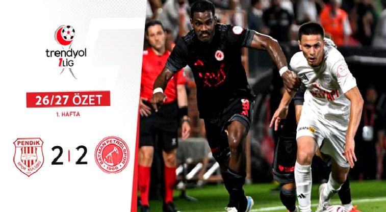 ÖZET | Beraberlik golü 90+9’da geldi! Pendik’te kazanan çıkmadı