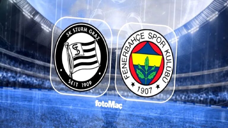 Sturm Graz-Fenerbahçe | CANLI (Şampiyonlar Ligi / 3. Eleme Turu)