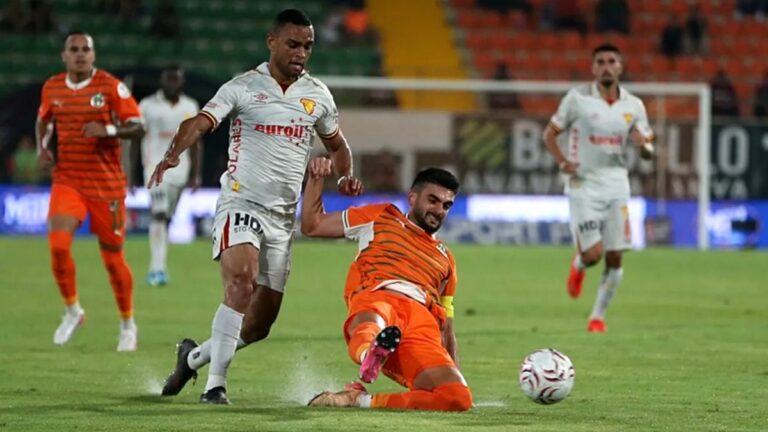 Alanyaspor-Göztepe maçında kazanan çıkmadı!