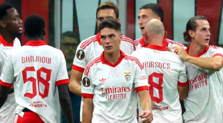 Benfica, Milan’ı 2 golle geçti! İşte Avrupa Ligi’nde gecenin sonuçları