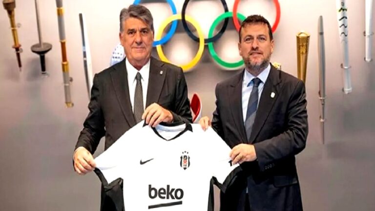 Beşiktaş Kulübü Başkanı Serdal Adalı’dan TMOK Başkanı Veli Ozan Çakır’a ziyaret