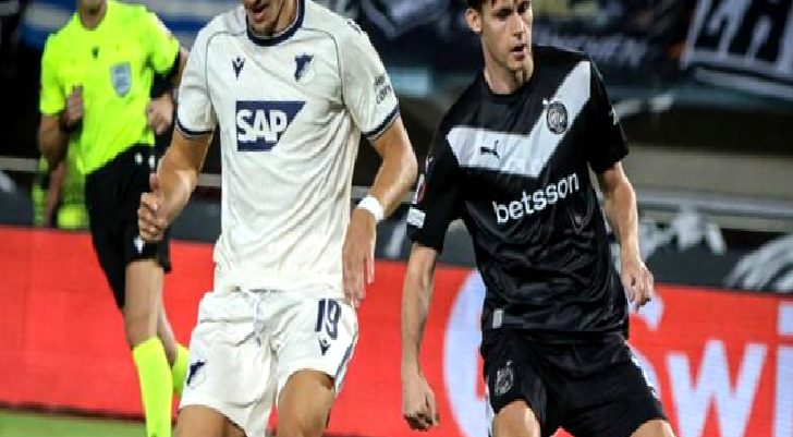 Beşiktaş’ın rakibi Hoffenheim Yunanistan’da mağlup