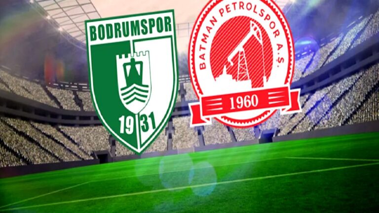 Bodrum FK-Batman Petrol Spor maçı ne zaman, saat kaçta, hangi kanalda?