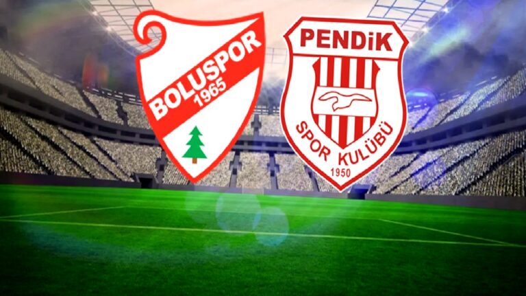 Boluspor-Pendikspor maçı ne zaman, saat kaçta, hangi kanalda?