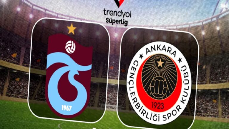CANLI | Trabzonspor – Gençlerbirliği maçı saat kaçta, hangi kanalda?