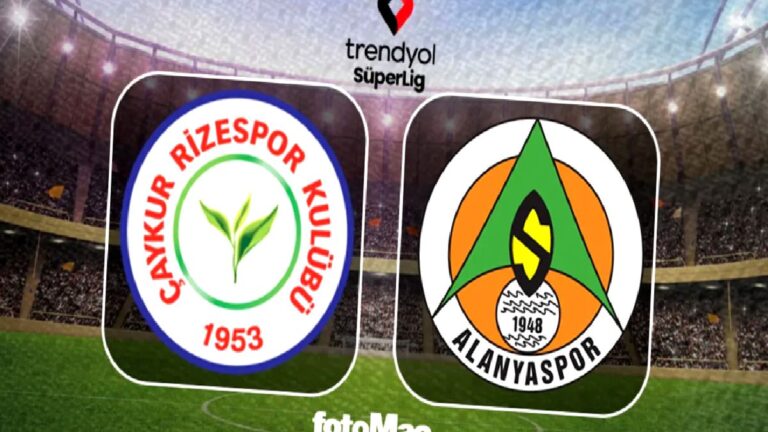 Çaykur Rizespor-Corendon Alanyaspor maçı saat kaçta, hangi kanalda?