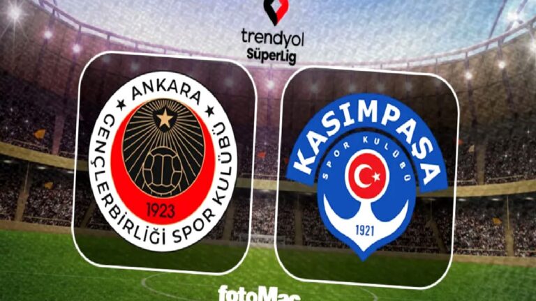 Gençlerbirliği – Kasımpaşa maçı ne zaman, saat kaçta ve hangi kanalda?