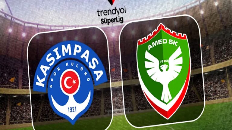 Kasımpaşa-Amedspor maçı saat kaçta, hangi kanalda?