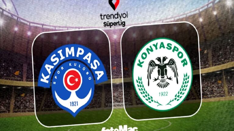 Kasımpaşa-Tümosan Konyaspor maçı saat kaçta, hangi kanalda?
