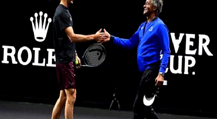 Laver Cup’ta fotoğraf çekimi yapıldı
