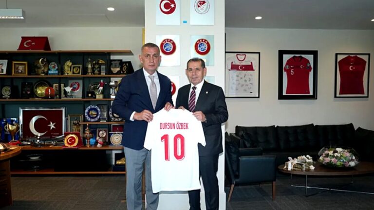 Özbek’ten TFF’ye ziyaret