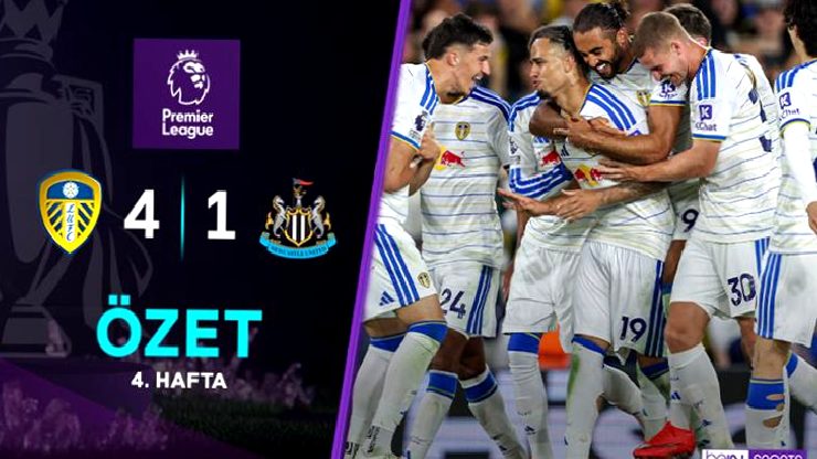 ÖZET | Leeds United, Newcastle United’a gol yağdırdı!