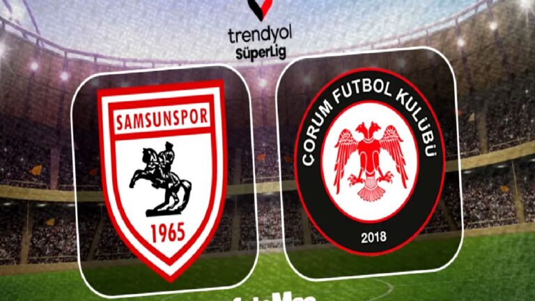 Samsunspor – Arca Çorum FK maçı ne zaman, saat kaçta ve hangi kanalda?